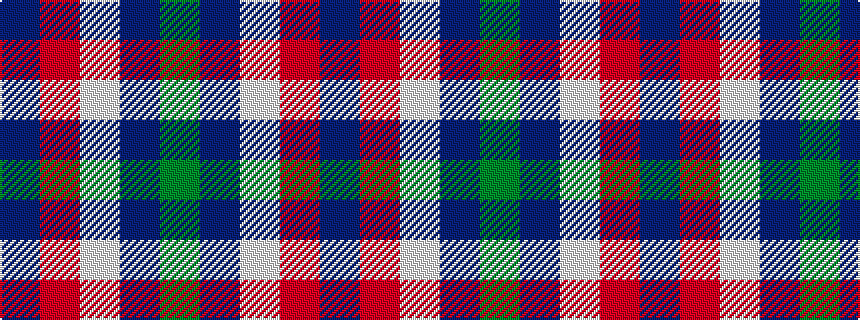 idealised woven sample of pattern BRWBG