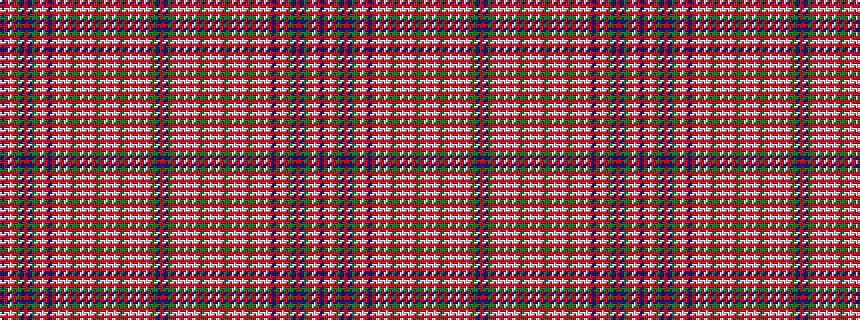 idealised woven sample of pattern BRWRGBRBGRWRBRWRWRGRWRWRGRWRWRGRWRWRWRGBR