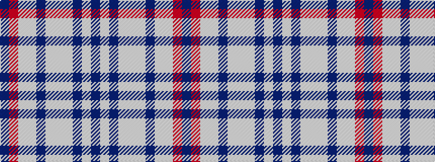 idealised woven sample of pattern BRWWBWWWBWB