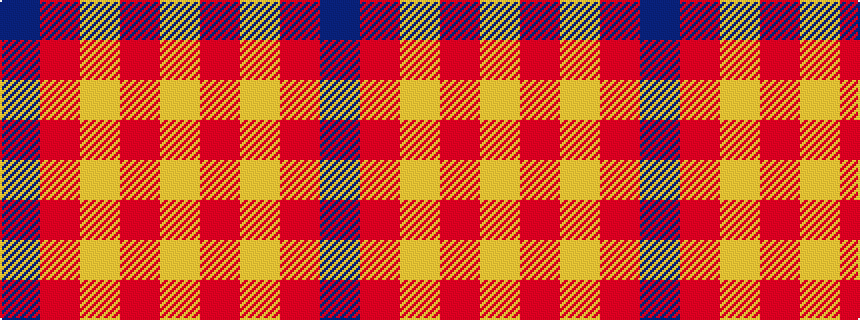 idealised woven sample of pattern BRYRY
