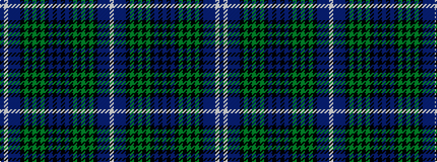 idealised woven sample of pattern BWBBBKGKGKGKBKBKBKGKGKGKBBBW