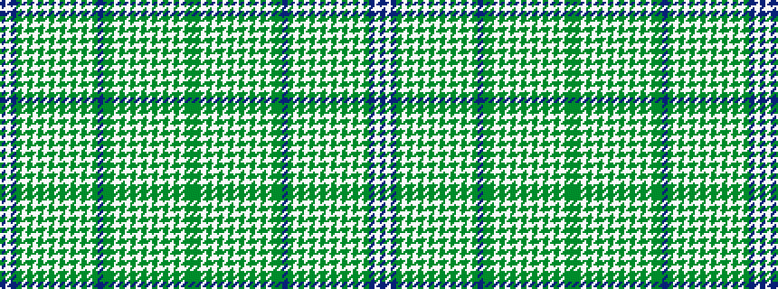 idealised woven sample of pattern BWBGWGWGWGWGWGWGWGBGGWGWGWGWGWGWGWGG