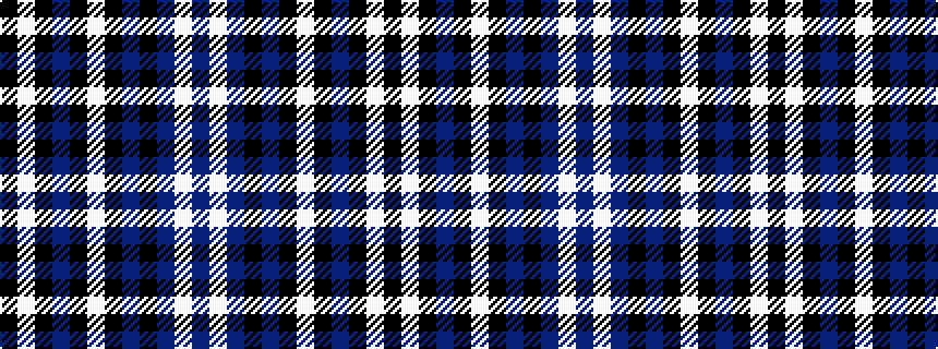 idealised woven sample of pattern BWBKBKWKBKWK