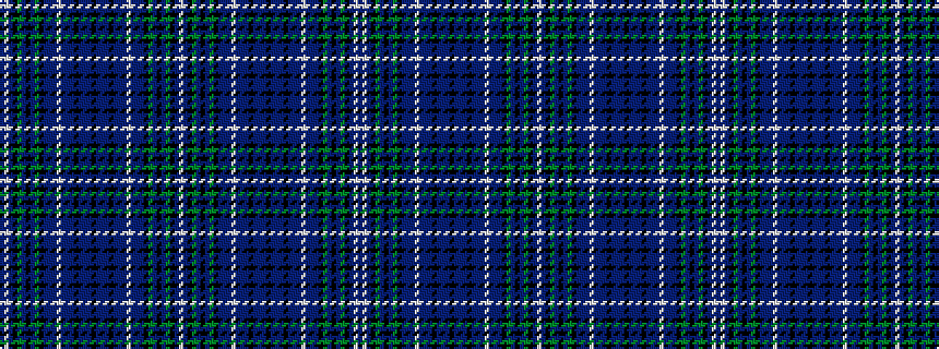 idealised woven sample of pattern BWBKGBKBGKBBBWBBBKBBBKBBBKBBBWBBBKGBKBGKBW