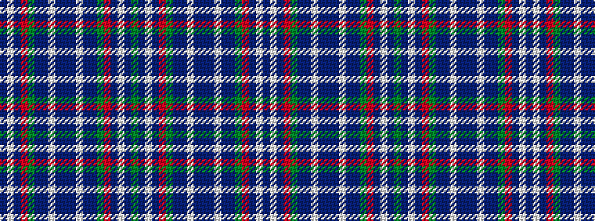 idealised woven sample of pattern BWBRGBBWBBBWBBGRBWBG