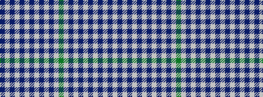 idealised woven sample of pattern BWBWBWBWBWBWG