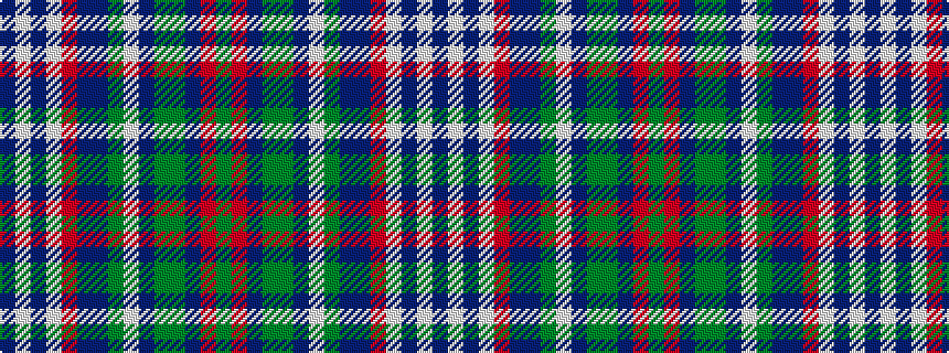 idealised woven sample of pattern BWBWRBBGWBGGBRG
