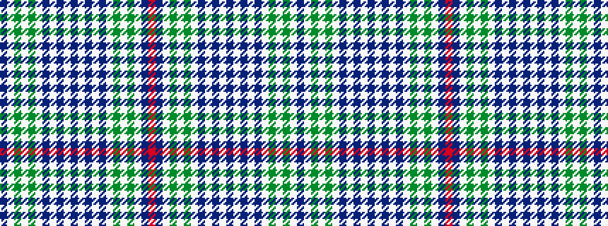 idealised woven sample of pattern BWGWGWBWBWBWBWBWGWGWBR