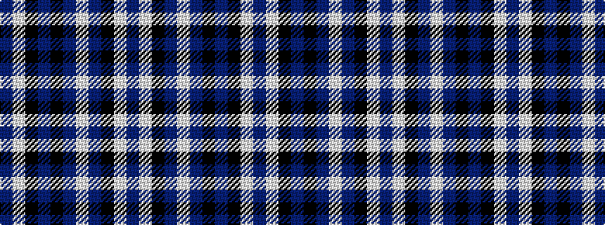 idealised woven sample of pattern BWKBKBWBKWB