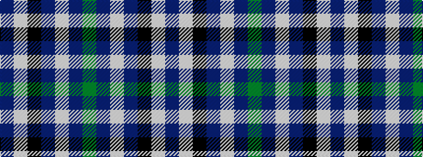 idealised woven sample of pattern BWKBWBG