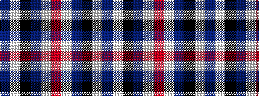idealised woven sample of pattern BWKBWR