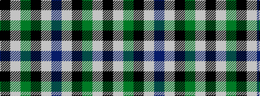idealised woven sample of pattern BWKGWK