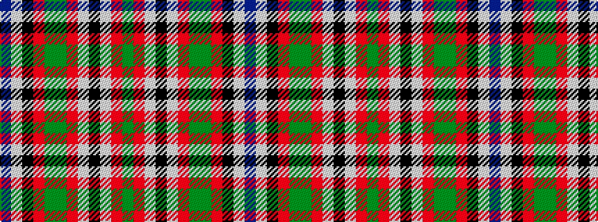 idealised woven sample of pattern BWKRGGRWKWRG