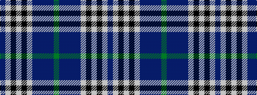 idealised woven sample of pattern BWKWKWBBBBG
