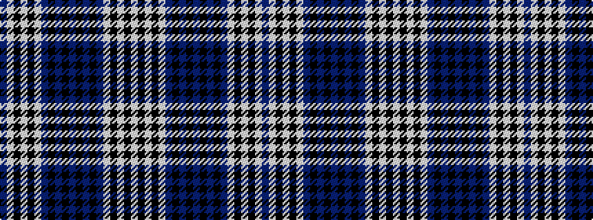idealised woven sample of pattern BWKWKWBKBKBKBKBWKWKW