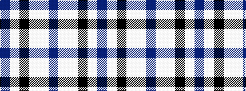 idealised woven sample of pattern BWKWWB
