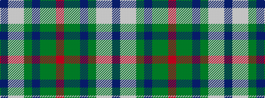 idealised woven sample of pattern BWWGBGGR