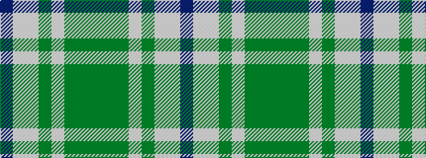 idealised woven sample of pattern BWWGWGGG