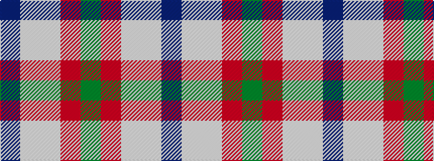 idealised woven sample of pattern BWWRG