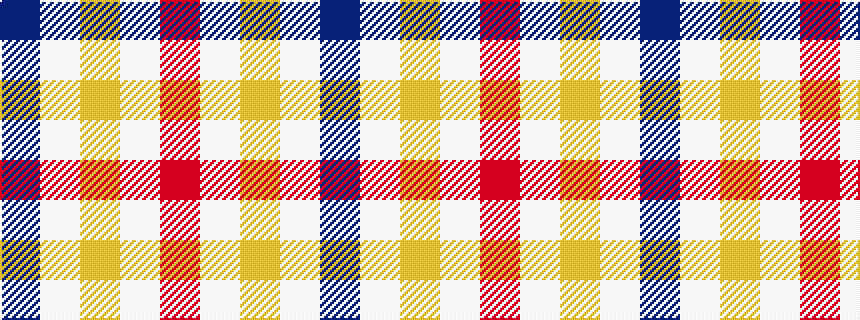 idealised woven sample of pattern BWYWR