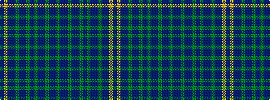 idealised woven sample of pattern BYBBGBBGBGBBGBBG