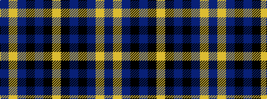 idealised woven sample of pattern BYBKBKY