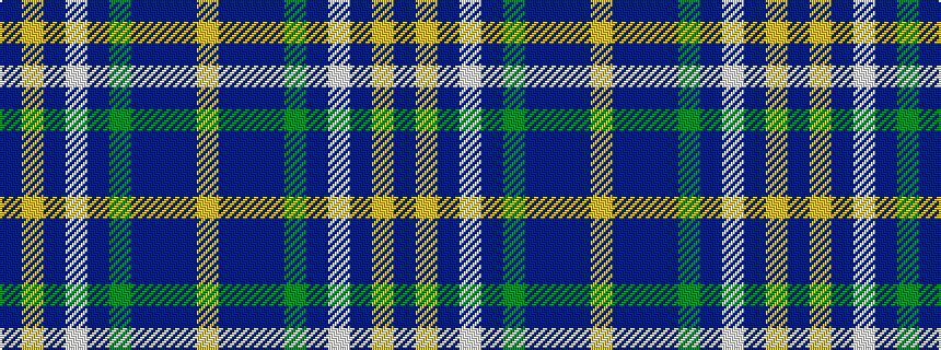 idealised woven sample of pattern BYBWBGBBBY