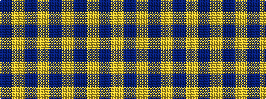 idealised woven sample of pattern BYBYB