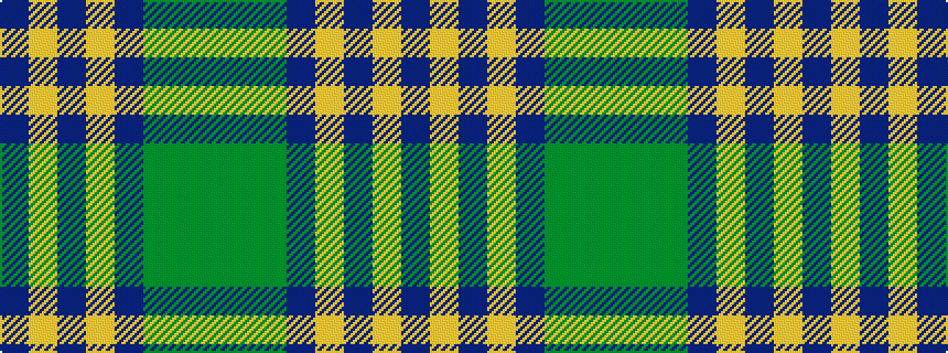 idealised woven sample of pattern BYBYBGGG