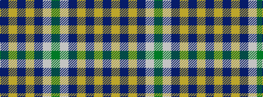 idealised woven sample of pattern BYBYBWG