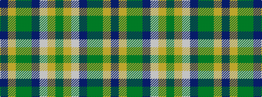 idealised woven sample of pattern BYGGBWYG