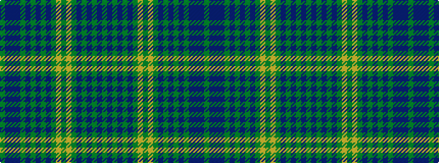 idealised woven sample of pattern GBBBGBGBGBGYGYGBGBGBG