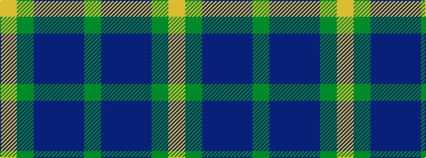idealised woven sample of pattern GBBBGY