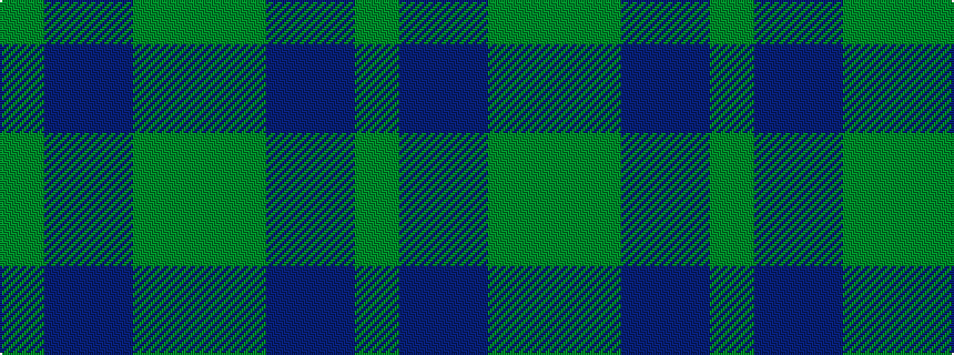 idealised woven sample of pattern GBBGG