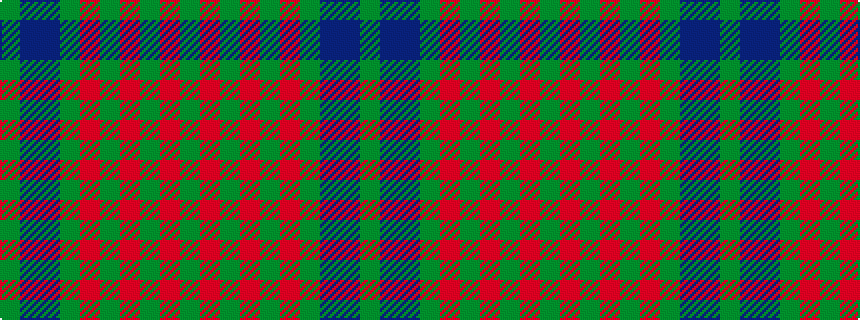 idealised woven sample of pattern GBBGRGRGRG