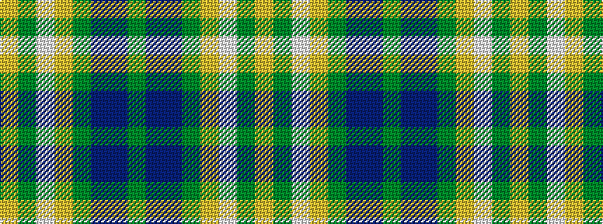 idealised woven sample of pattern GBBGYWGY
