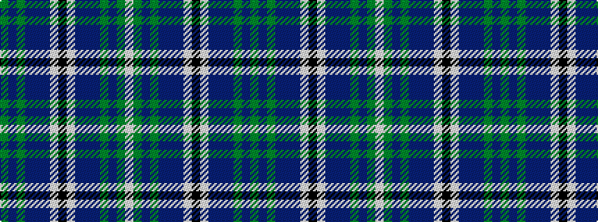 idealised woven sample of pattern GBGBBBWKWBBBGBGW