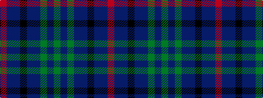 idealised woven sample of pattern GBGBBKBBR