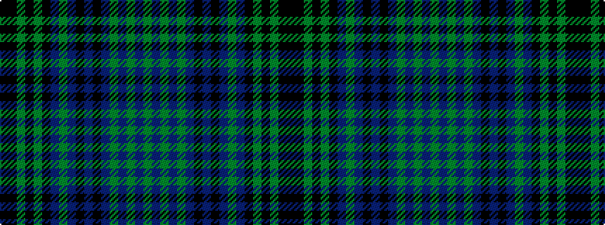 idealised woven sample of pattern GBGBGBKBKBGBKGKGKK