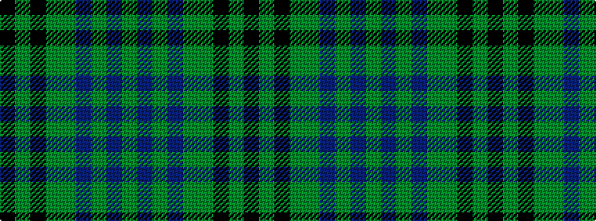 idealised woven sample of pattern GBGBGGKGK