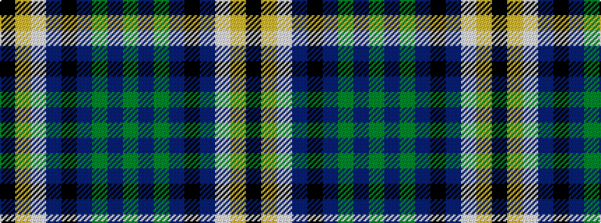 idealised woven sample of pattern GBGBKBWYK