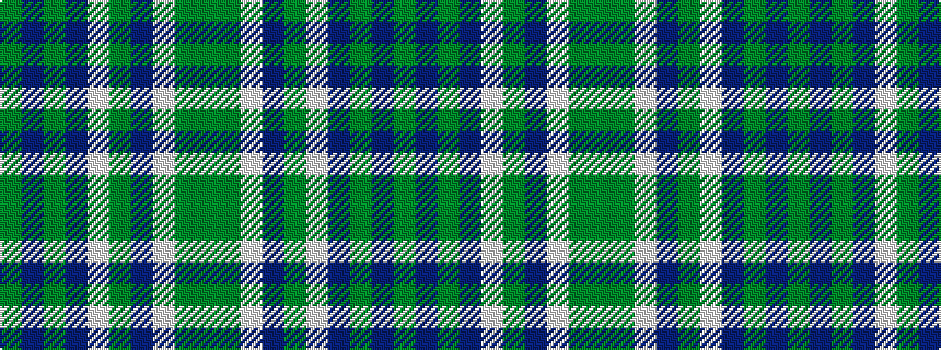 idealised woven sample of pattern GBGBWGBWGG