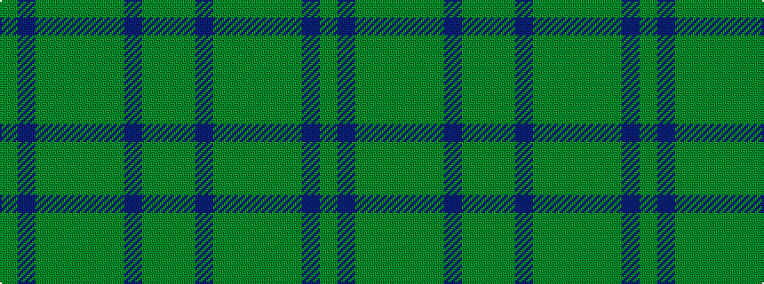 idealised woven sample of pattern GBGGGGGBGG