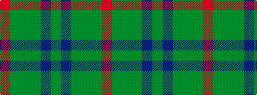 idealised woven sample of pattern GBGGGR