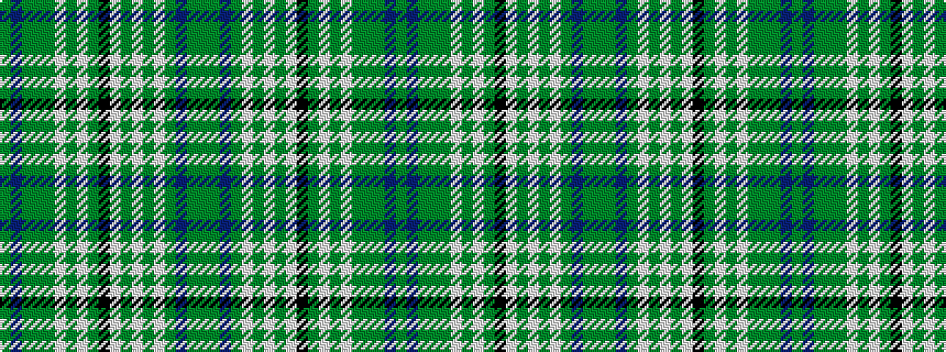 idealised woven sample of pattern GBGGGWGWGKWGWGWGBGG