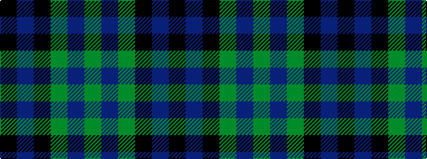 idealised woven sample of pattern GBGKBK