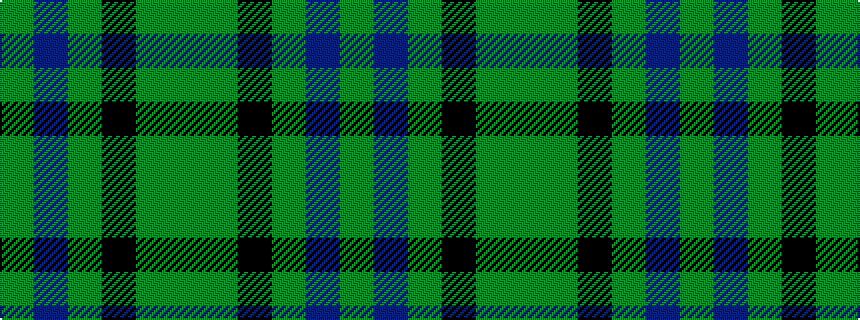 idealised woven sample of pattern GBGKGG