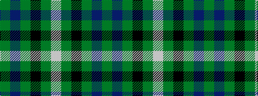 idealised woven sample of pattern GBGKGW
