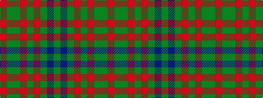 idealised woven sample of pattern GBGRGRGGR