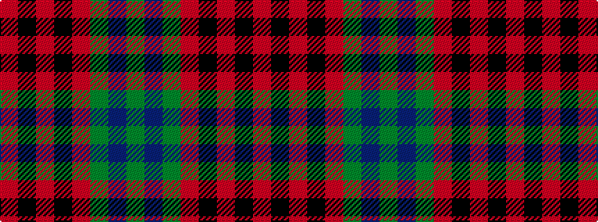 idealised woven sample of pattern GBGRKRKR